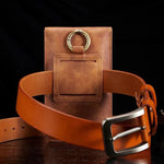 Load image into Gallery viewer, Capa para telemóvel em pele PU com clipe para cinto