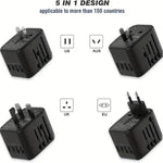 Load image into Gallery viewer, Adaptador de viagem universal 2025 – USB Type-C PD sn
